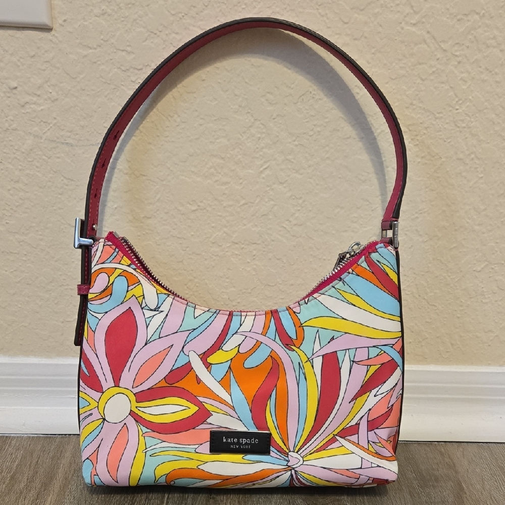 Kate Spade Colorful Floral Shoulder Bag